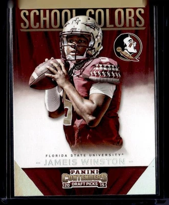 2015 Panini Contenders Draft Picks #2 Jameis Winston School Colors - Image 1 of 2