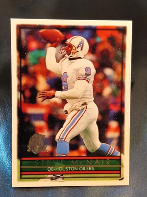 1996 Topps 40th Anniversary #240 Steve "AIR" McNair - Houston Oilers  - Image 1 of 3