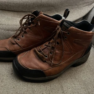 Ariat Terrain Waterproof Leather Hiking Boot Brown 7B Eu 37 1/2 Cowboy - Picture 1 of 14