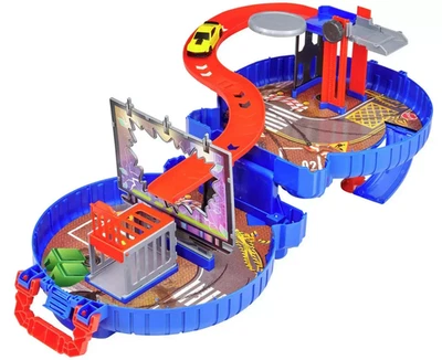 Teamsterz Metro City Packaway Wheel Set With Car Christmas Kids Gift Toy New - Image 1 of 4