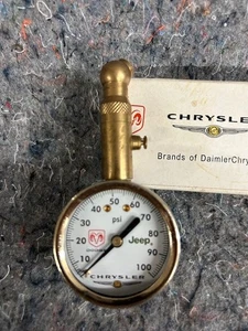 Tire Pressure Gage New CHRYSLER DODGE NIB - Picture 1 of 4