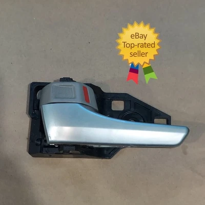 Toyota Camry 2012-2017 lado del conductor interior conjunto de manija de puerta OEM negro Foto 1 de 4