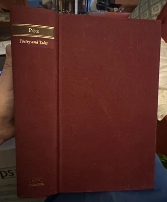 Edgar Allan Poe: Poetry & Tales, Library of America #19 Illus. HC 1st Print 1984 - Image 1 of 4