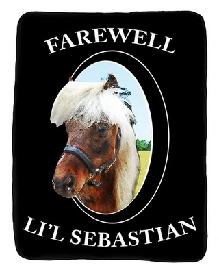 Manta polar Parks And Recreation Farewell Li'l Sebastian Foto 1 de 3
