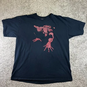 Marvel Mad Engine Spider-Man T-shirt Men's Adult XL Black Vintage Y2K *READ - Picture 1 of 7