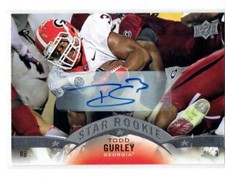 2015 Upper Deck Star Rookies Autographs AUTO #147 Todd Gurley SP RC Rookie
