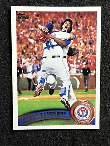Tarjeta del equipo Texas Rangers #543 2011 Topps cantidad de béisbol - Imagen 1 de 3