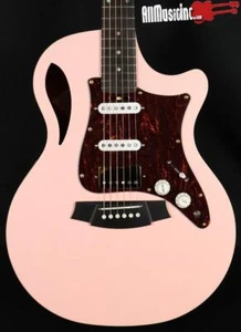 Cole Clark TL2EC-BLBL-HSS Hybrid Blackwood Shell Pink Acoustic Electric Guitar - Picture 1 of 12