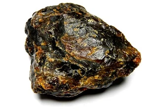 Blau, BERNSTEIN aus Indonesien großes grobes Exemplar - Sumatra 207,05 Gramm - Bild 1 von 6