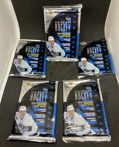 1993-94 Upper Deck Hockey Series Lote Uno 5 Paquetes Sellados - 60 Tarjetas Total F/SH - Imagen 1 de 7