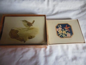 2 juegos de cajas de tarjetas de felicitación vintage, sello distintivo y Eaton's, nunca usadas ni abiertas, bonitas - Imagen 1 de 10