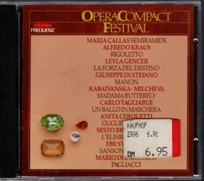 Oper Zusammenstellung - OperaCompactFestival Nr.10 - V.A. CD Album  1989 - Bild 1 von 2