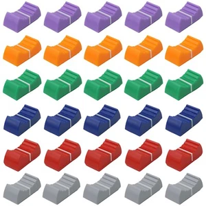 Knob Zone Pack mit 30 4 mm gemischten Farben Fader Kappen/Slider Audio Mixer Knöpfe