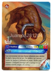 URO #41 CROMO FANTASY RIDERS 2 LA INVASION DE LOS GIGANTES 2019 PANINI - Picture 1 of 2