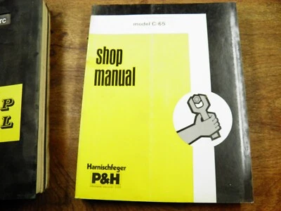 P & H C65 C-65 CRANE SHOP MANUAL - Image 1 of 4