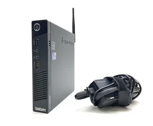Lenovo ThinkCentre M93P Tiny Core i7-4770 3.40Ghz 16GB 480GB SSD NO/OS PC WIFI - Afbeelding 1 van 9