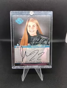 Johanna Long 2011 WHEELS MAIN EVENT MARKS AUTOGRAPH #MS-JL4 CAMPING WORLD TRUCK! - Picture 1 of 4