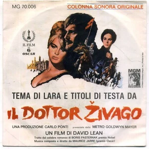 B.O.F " DOCTEUR JIVAGO" SP MGM 70006 - MAURICE JARRE ORIGINAL ITALIE - Picture 1 of 1