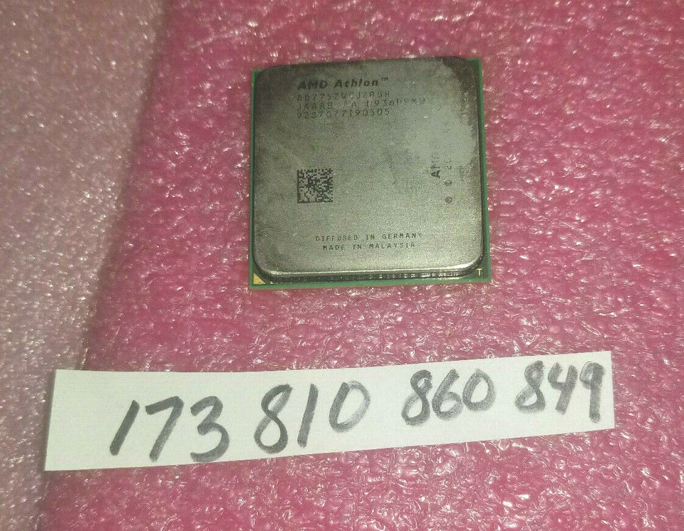 AMD Athlon X2 7750 2.7GHz Dual-Core  AD775ZWCJ2BGH  Processor Socket AM2  - Image 1 of 1