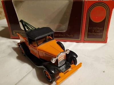 Matchbox, Models of Yesteryear, Ý7 Ford Modell A Abschleppwagen "Barlow" - Bild 1 von 4