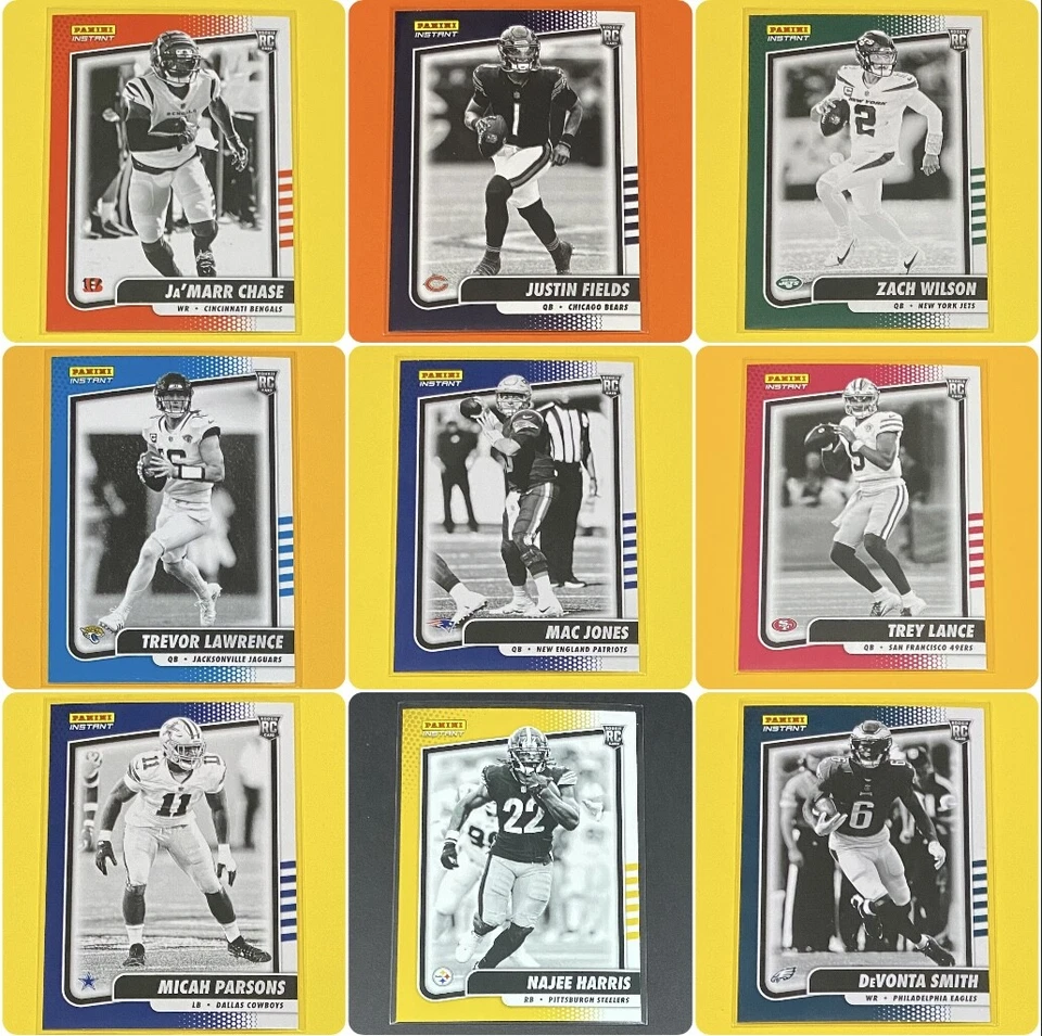 2021 Panini Instant Football BLACK & WHITE ROOKIES 1/2728 SP - Pick A Card - RC - Image 1 of 1