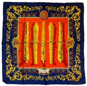 Bufanda Hermes 'Le Canon du Soleil Royal' RARA DE COLECCIÓN Foulard Carre Pierre Péron - Imagen 1 de 16