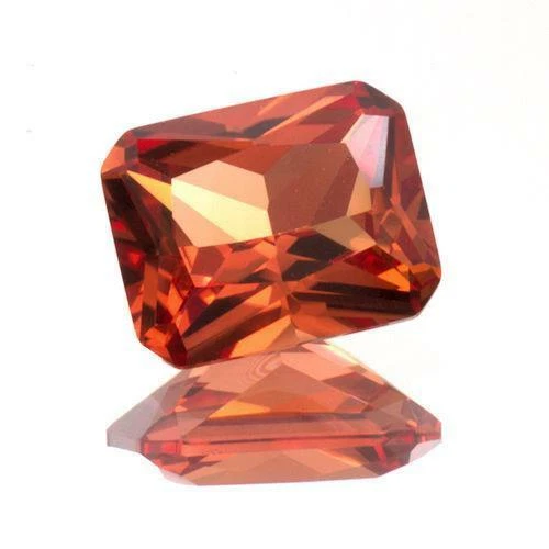 Созданный в лаборатории сапфир Padparadsha Emerld формы 8x6 мм - 10x8 мм - Изображение 1 из 1