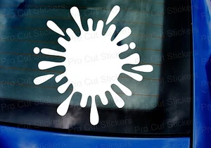 Paint Splat Small - Large Custom Car Wall Art Vinyl Die Cut Stickers Decal ref:3 - Picture 1 of 4