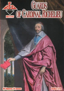 Caja Roja 1/72 72147 Guardias del Cardenal Richelieu (44 Figuras, 14 Poses) - Imagen 1 de 5