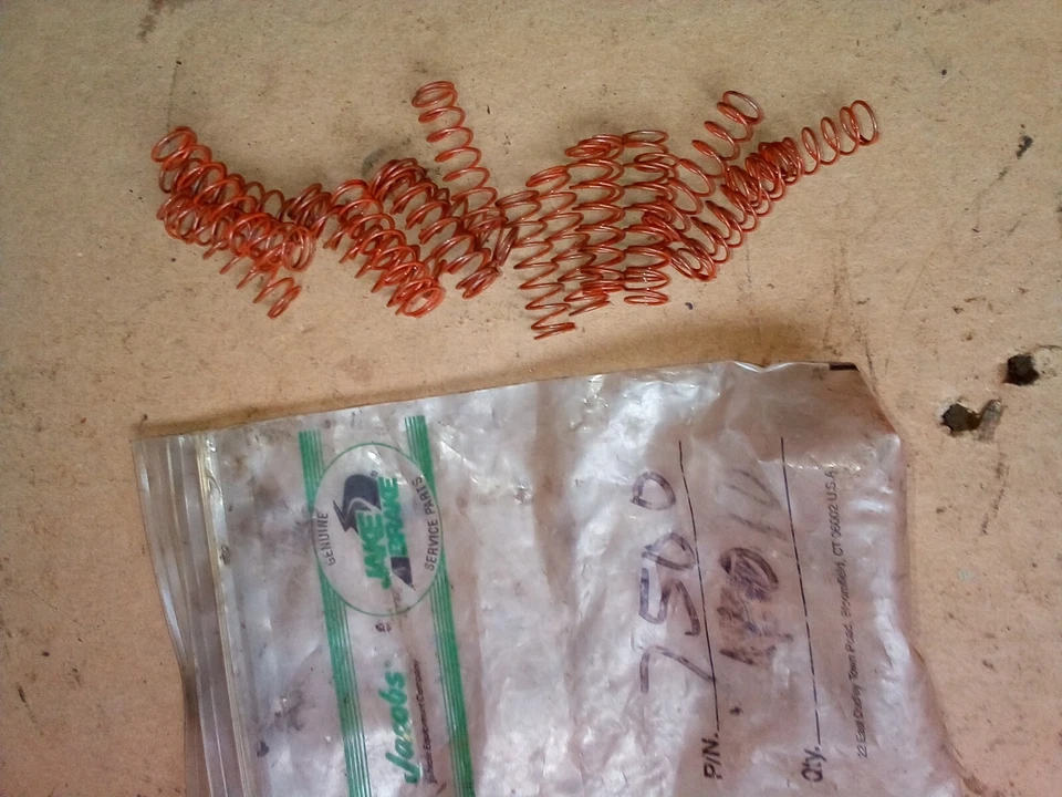 New Spring for Cummins Engine Jake Brake Jacobs 007500 3871345 - Image 1 of 1