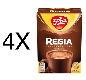 Freia Regia Kakao Kakao Schokolade Norwegisches Schokoladengetränk 4X260g - Bild 1 von 1