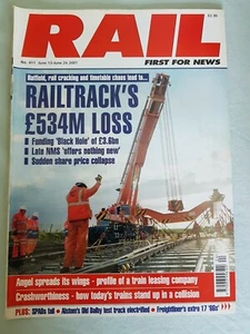 Rail No 411 June 13-26 2001 Levelling The Land, Angel spreads it's wings - Picture 1 of 5