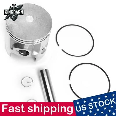2N5-11610-00 Bore Size 66.50mm Piston Kit Fits Yamaha DT175 YT175 MX175 74-82 Foto 1 de 4
