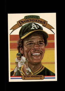1983 Donruss #11 Rickey Henderson   DK