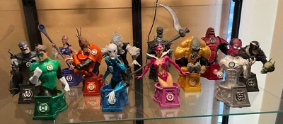DC Comics Green Lantern: Blackest Night Juego Completo de 12 Estatua Busto Foto 1 de 4
