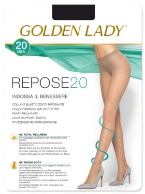 GOLDENLADY 10 PAIA COLLANT GOLDEN LADY REPOSE 20 DENARI ELASTICIZZATO VELATO RIPOSANTE