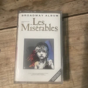 1987 Les Miserables Broadway Album Audio Tape 2 Record Set on 1 Cassette Musical - Picture 1 of 7