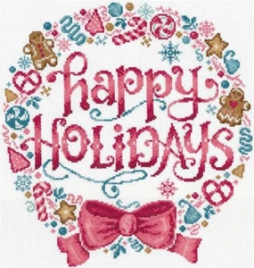 Ursula Michael Counted Cross Stitch Leaflet ~ Candy Holidays ~ 3432 - Picture 1 of 2
