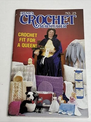 Boletín Annie's Crochet enero febrero 1987 patrones muñeca panda de peluche Foto 1 de 4