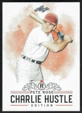 2020 Leaf Charlie Hustle Edition Pete Rose #02