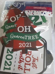 Big Dot Of Happiness Quarantine 2021 Christmas Ornaments - Picture 1 of 1