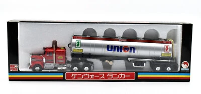 Shinsei Mini Power Camion Cisterne Miniature 643 Fruehauf "Union" 1:64 Giappone - Immagine 1 di 4