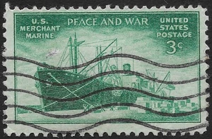 US stamp, 1948 Merchant Marine 3 cents 0 (KBX) - Picture 1 of 1
