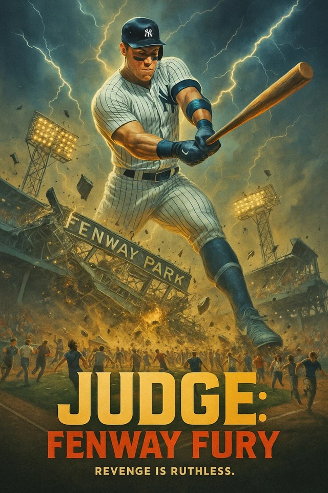 aaron judge new york yankees 4x6 photo 2024 MVP Smashing Fenway park - Image 1 of 1