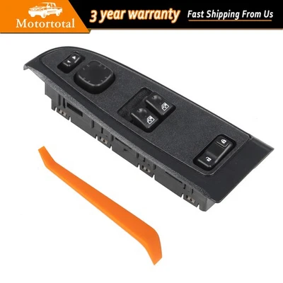 Driver LF Side Power Window Switch For 03-07 Chevy Silverado GMC Sierra 15883318 - Imagem 1 de 4