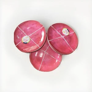 12 Pink 7” Melamine Serving Plates NEW - Picture 1 of 4