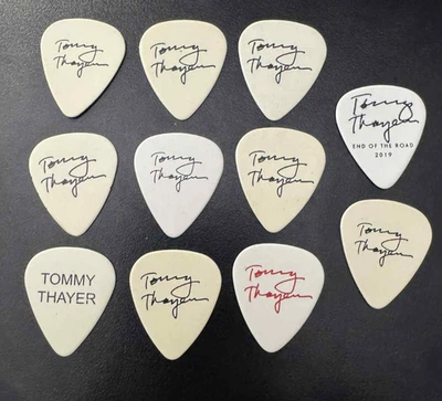 Rare TOMMY THAYER / KISS Various Years Guitar Picks #21 !! - Image 1 of 2