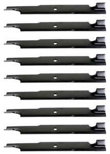 9 USA Mower Blades® for Ariens 08899100 08979600 09081200 Toro 105-7718 60" Deck - Picture 1 of 7