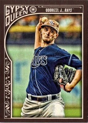 2015 Topps Gypsy Queen Jake Odorizzi #204 Tampa Bay Rays Baseball Card - Image 1 of 2
