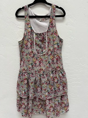 Vestido Rachael & Chloe Niña Floral Flor 3 Niveles Volantes Forrado Sin Mangas talla 7 Foto 1 de 3